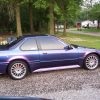 This Honda was painted using our Blue Purple flip paint Chameleon Pearls  pigment.