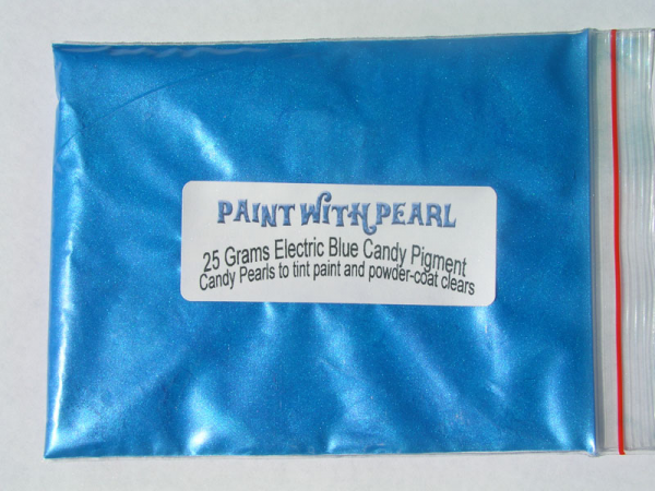 25 Gram Bag of Electric Blue Candy Pearls ®