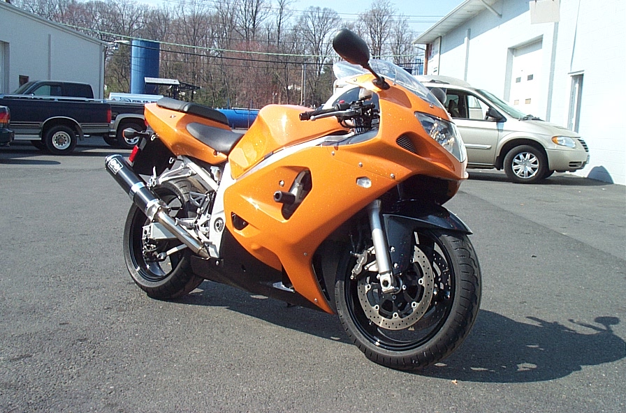 Don Long’s Custom Orange GSXR