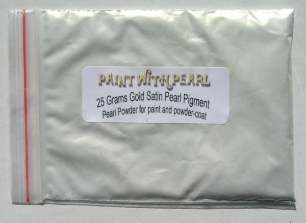 Gold Satin Ghost Pearl - For a Subtle Gold Refection - Image 2