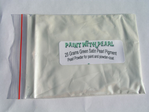 Green Satin Ghost Pearl - Subtle Green Reflection in Your Paint - Image 2