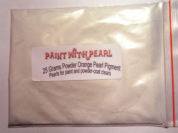 25 gram bag of Orange Ghost Pearl