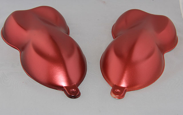 Ruby Red Candy Pearls ® on Speed Shapes