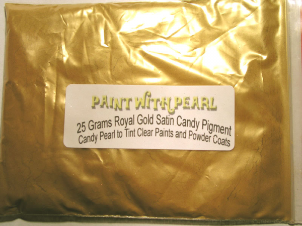 Royal Gold Candy Paint Pearls - Custom Paint Pigment - Image 3