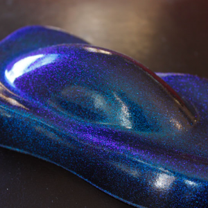 Our Aqua Blue Purple Chameleon Pearls Metal Flake . Colorshifting.