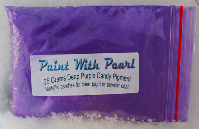 25 gram Bag of Deep Purple Candy Pearls ®