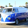 Royal Blue Candy Pearls ® VW Micro Bus Van.