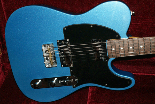 Electric Blue Guitar.