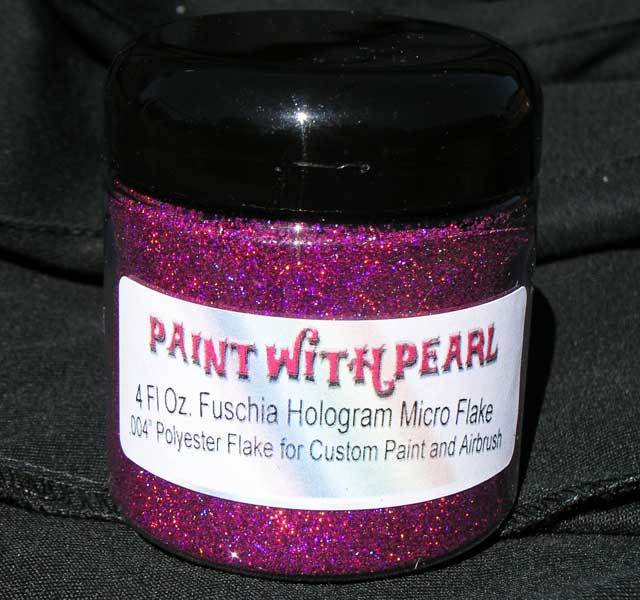 Fuchsia Holographic Metal Flake