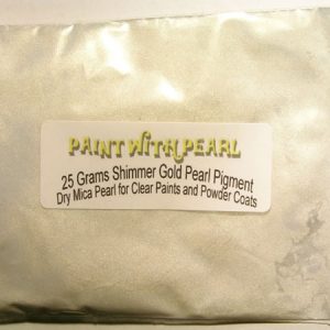 Shimmer Ghost Pearl Paint powder in 25 Gram Bag.