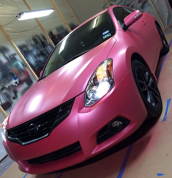 Deep Pink Candy Pearl by Eclipse Auto Spa.
