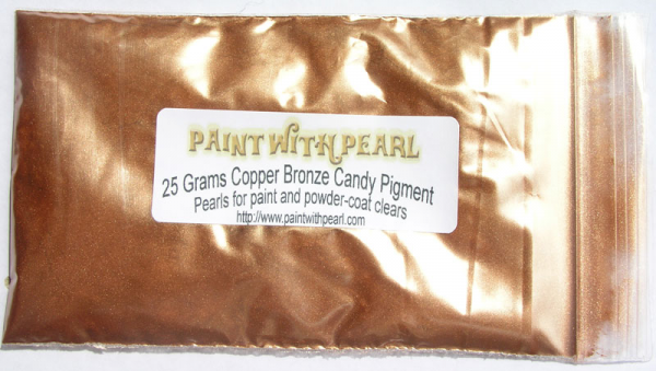 Bronze Copper Candy Pearls ® - Copper Metallic Pigment - Image 2