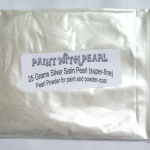 25 gram bag of Silver Satin Ghost Pearl