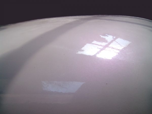 Trunk lid with PWP224 Violet Blue ghost Pearls ® ®