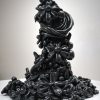 Black Gunmetal Candy Pearl sculpture