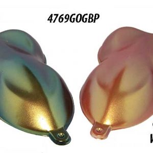 Gold Orange Green Blue Purple Chameleon Pearls 4769GOGBP